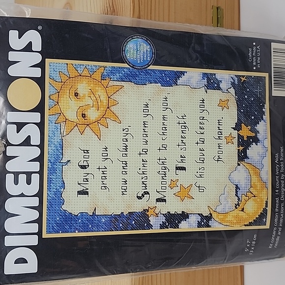 NEW Dimensions Cross Stitch Kit Celestial Prayer - Picture 3 of 3